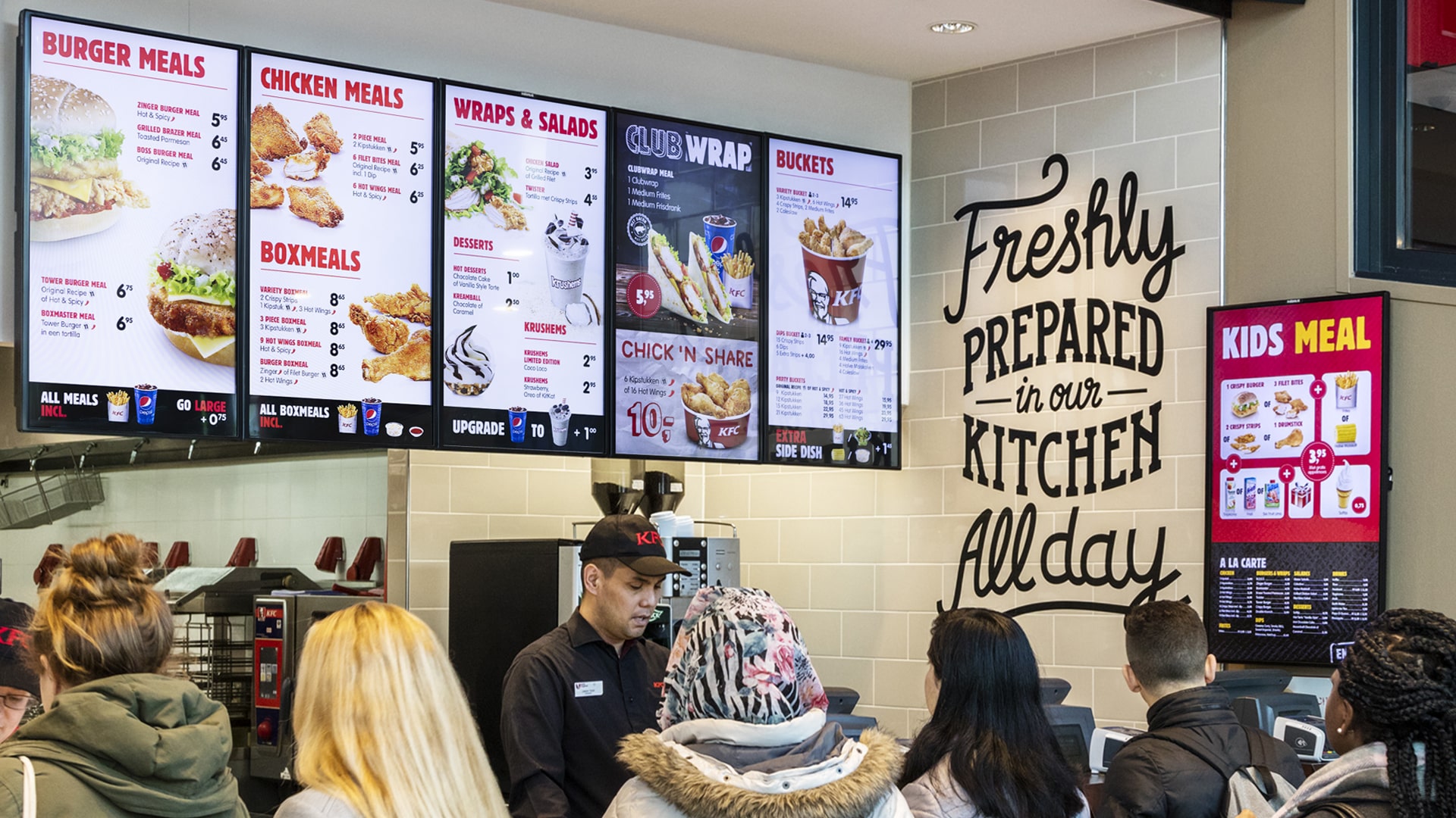 Kfc Menu Board