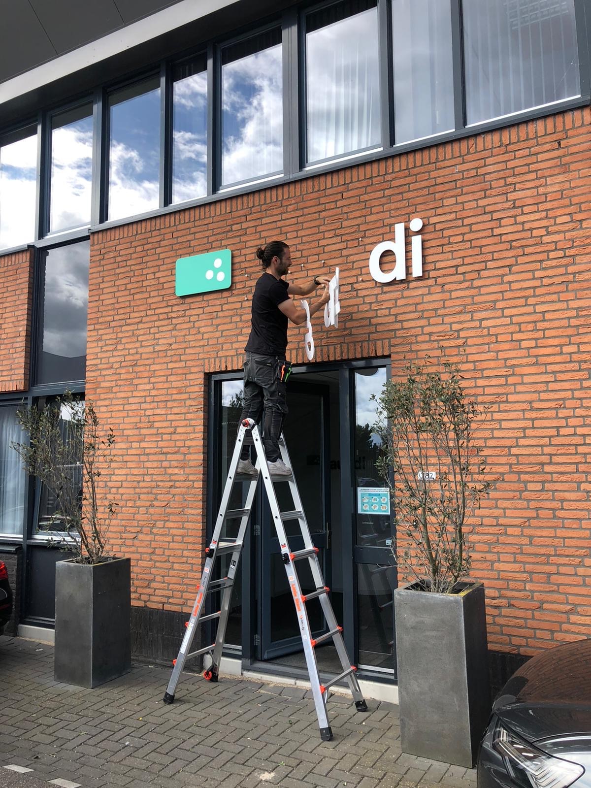 Gauddi logo wordt vervangen